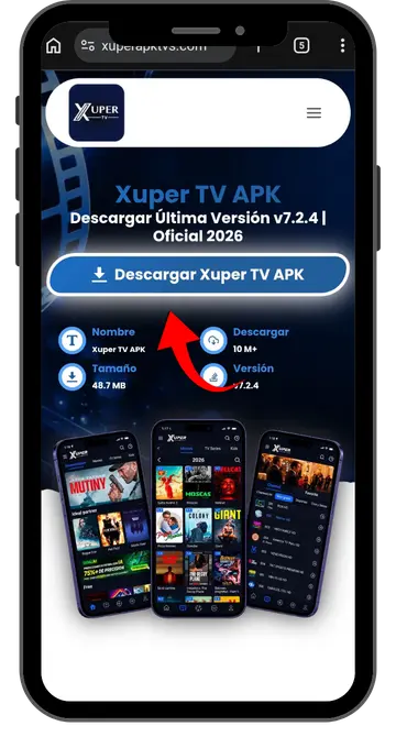 Xuper TV APK 14 Habilitar Fuentes Desconocidas