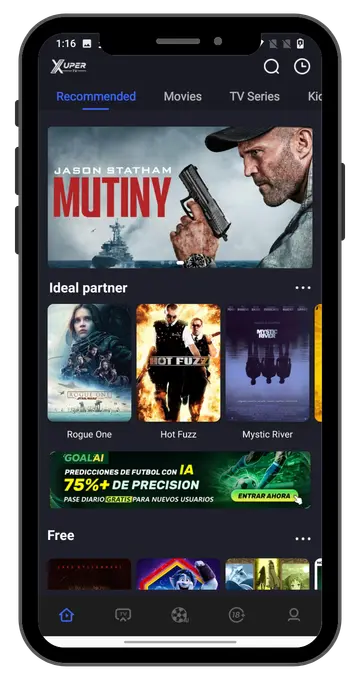 xuper tv celular